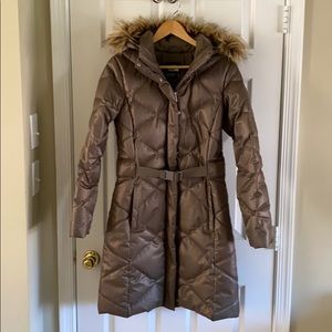 North Face long down coat